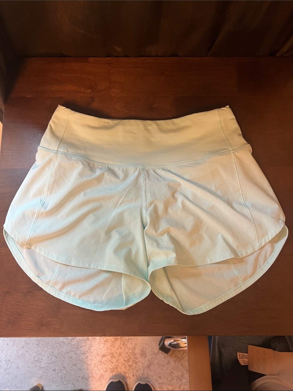 lululemon athletica Mint Green Athletic Shorts